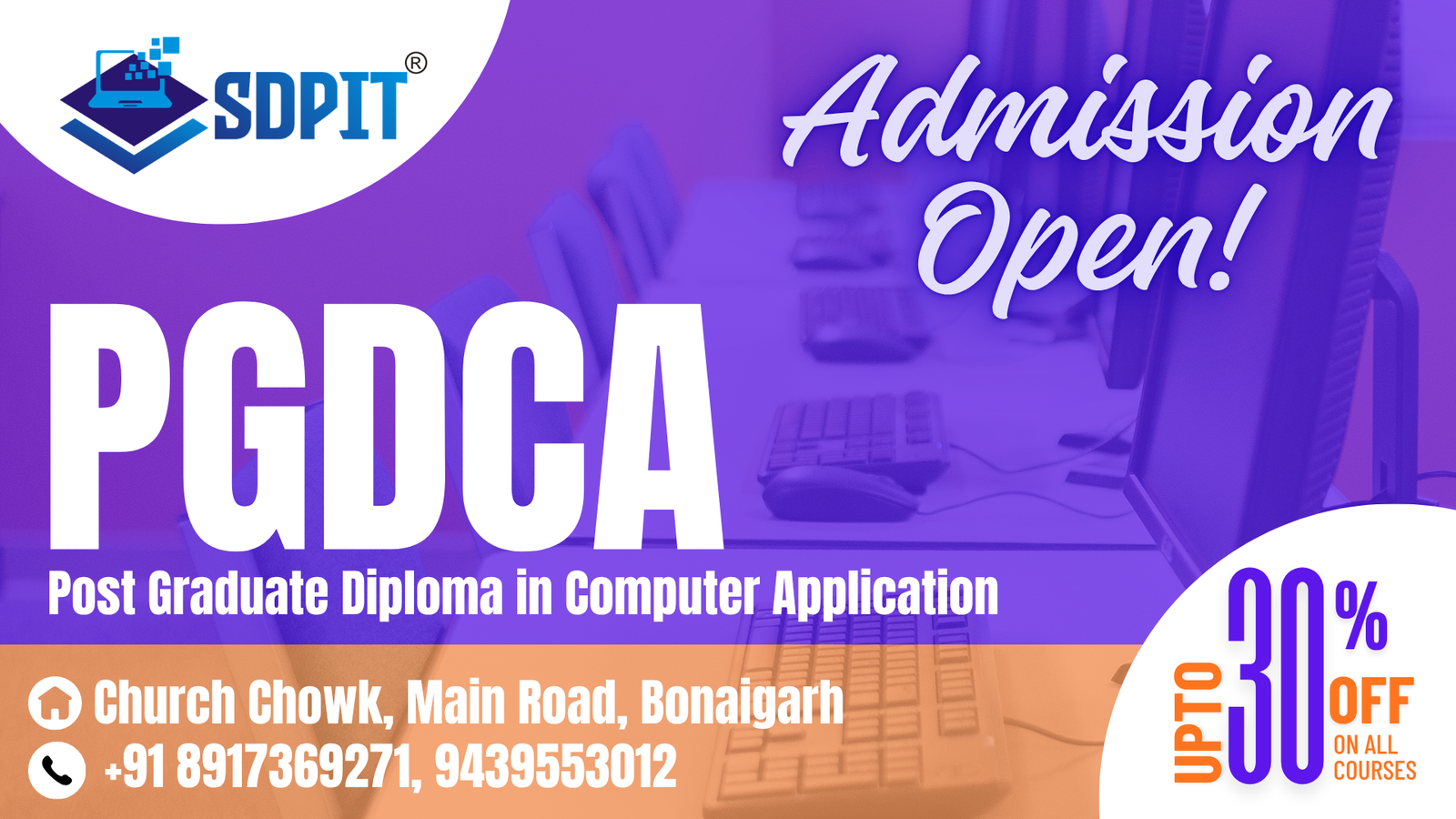 Post Graduate Diploma in Computer Application (PGDCA) - SDPIT EDUCATION